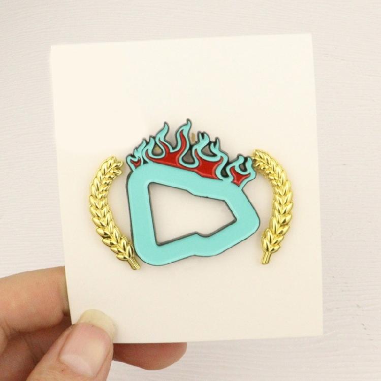 Hat Pins Clothing Accessories NonSlip Wheat Ear Badge for Bag Backpack