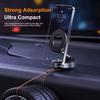 K007 Strong Magnetic Car Phone Holder Foldable Design 360° Adjustable Vacuum Mount For Car/Desk/Bathroom/Universal Use