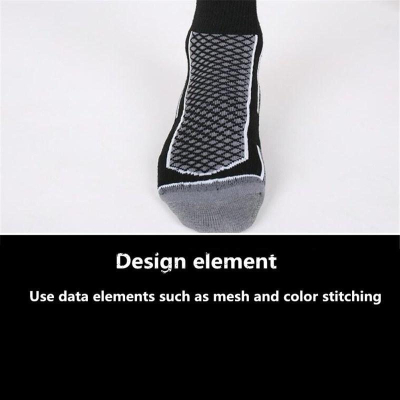 Unisex Winter Thermal Long Ski Snow Walking Hiking Sports Towel Socks