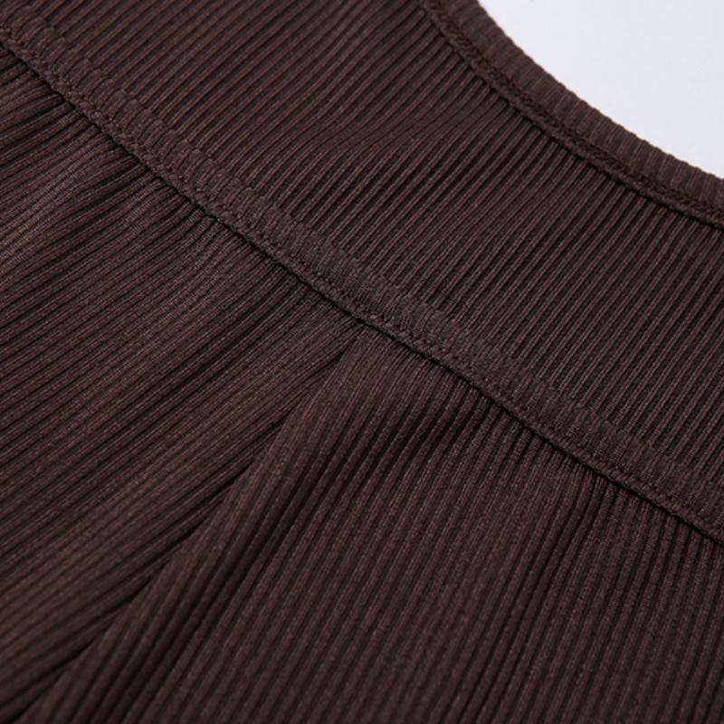 Gothic Grunge Y2k Kombinezon Nowy Damski Jednolity Kolor Seksowny Dekolt Halter Krótkie Kombinezony Moda Odkryte Ramię Casual Bez Rękawów Odzież