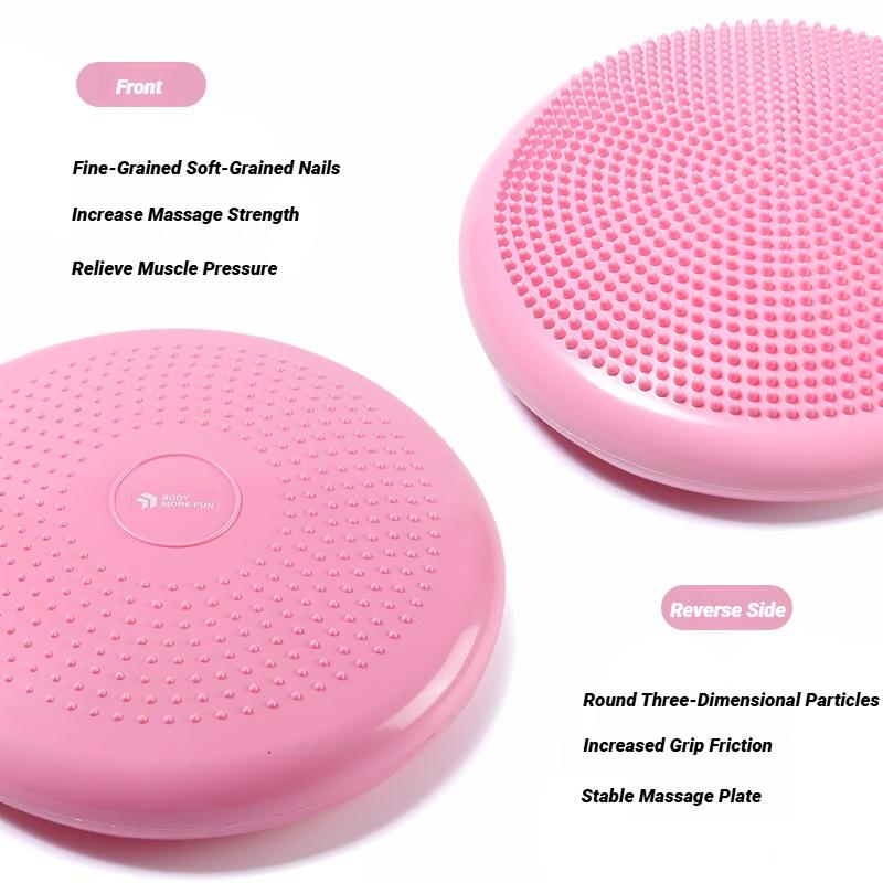 Durable And Safe Inflatable Balance Cushion Thickened Explosion-Proof Soft For Yoga Massage Workout Pad Seat Ball