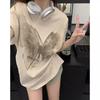 T-shirt Western Style Butterfly Print Loose Short-sleeved Summer Temperament Top Women's Clothing