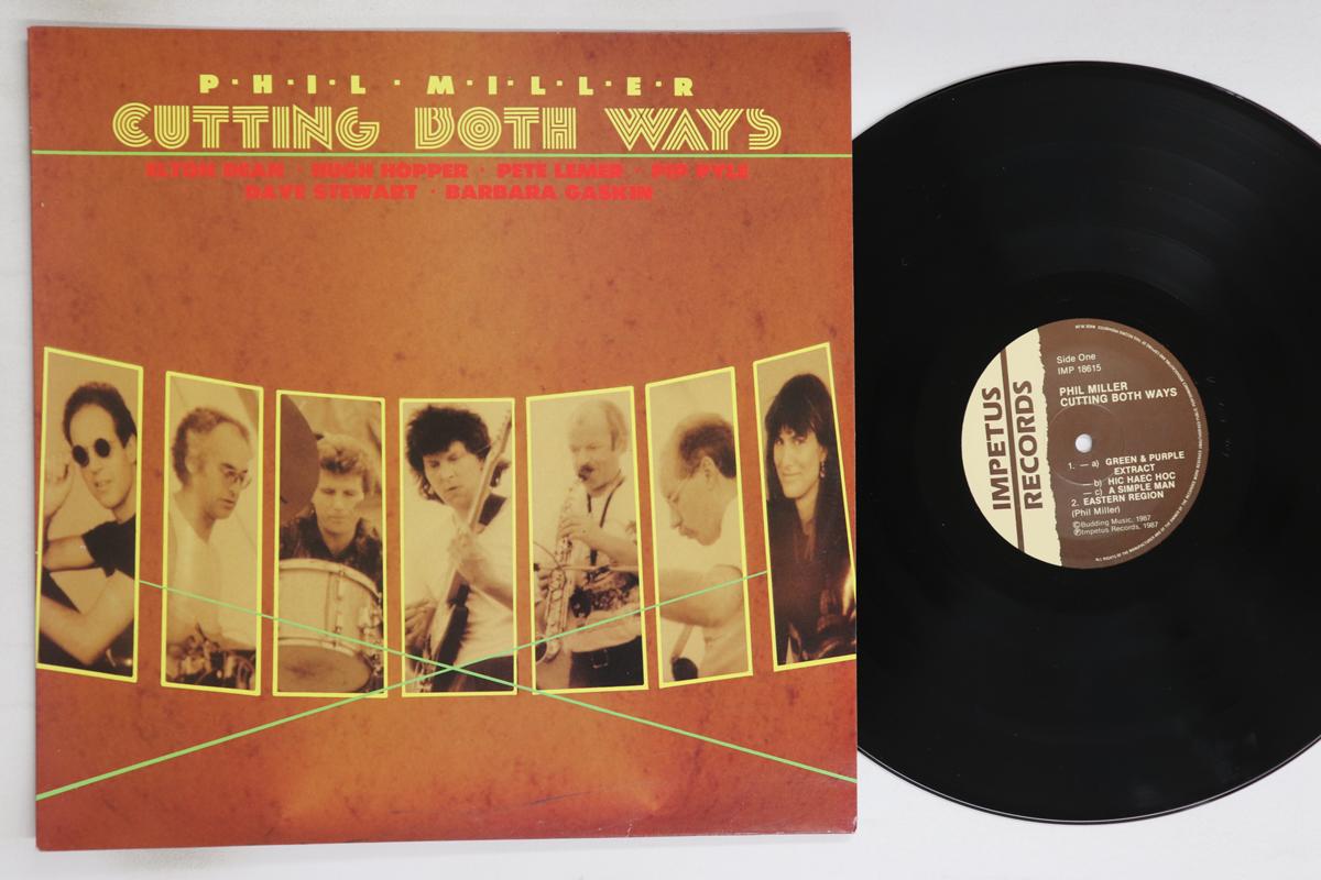 

LP Record PHIL MILLER - Cutting Both Ways IMP18615 IMPETUS 1987 UK Jazz Used