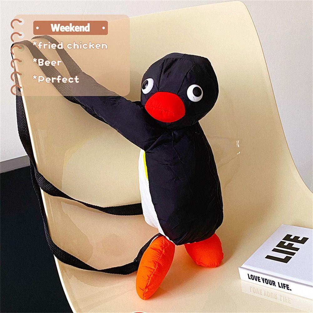 Animal Soft Toys Cartoon Penguin Plush Bag Penguin Plush Backpack Penguin Plush Toy Shoulder Bag