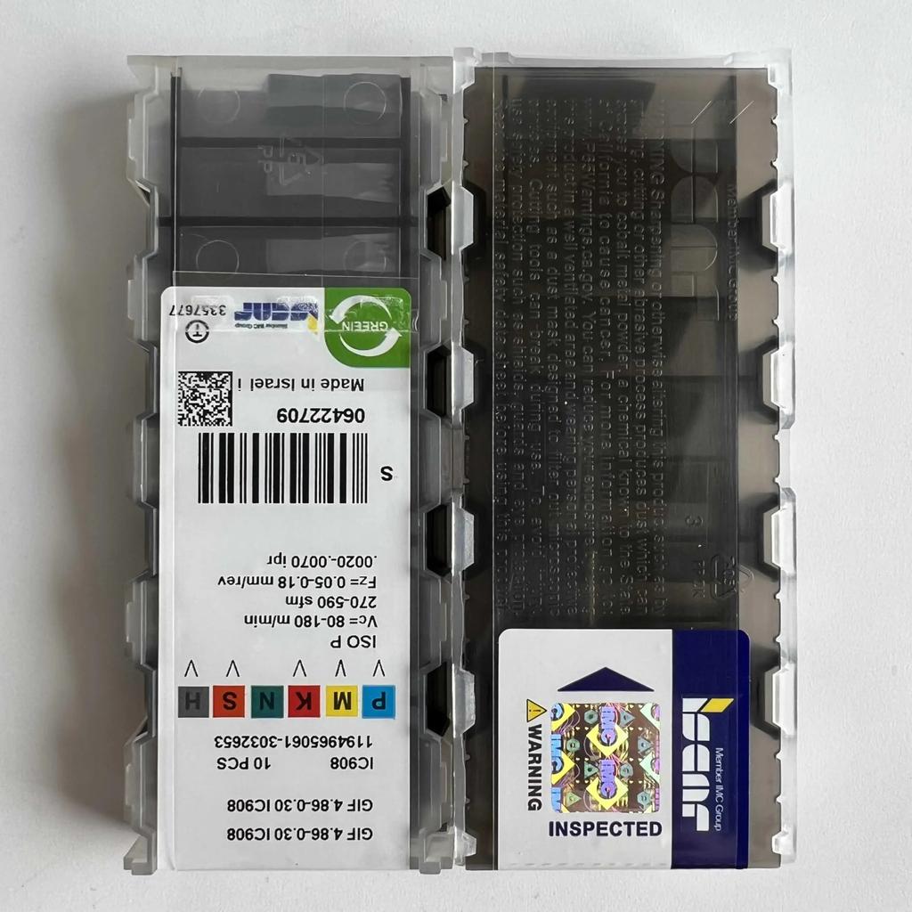 GIF4.86-0.30IC908 / Carbide blade 10 Pcs