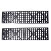 K0AF Off-Road Anti-skid Chain Traction Boards 1 Pair Recovery Track Mat for Car Truck Tire Traction Sand Mud Snow Ladder