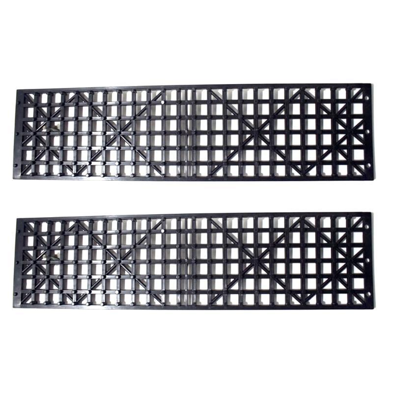 K0AF Off-Road Anti-skid Chain Traction Boards 1 Pair Recovery Track Mat for Car Truck Tire Traction Sand Mud Snow Ladder
