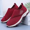 Breathable Mesh Velcro Casual Shoes for Middle-Aged and Elderly Women
