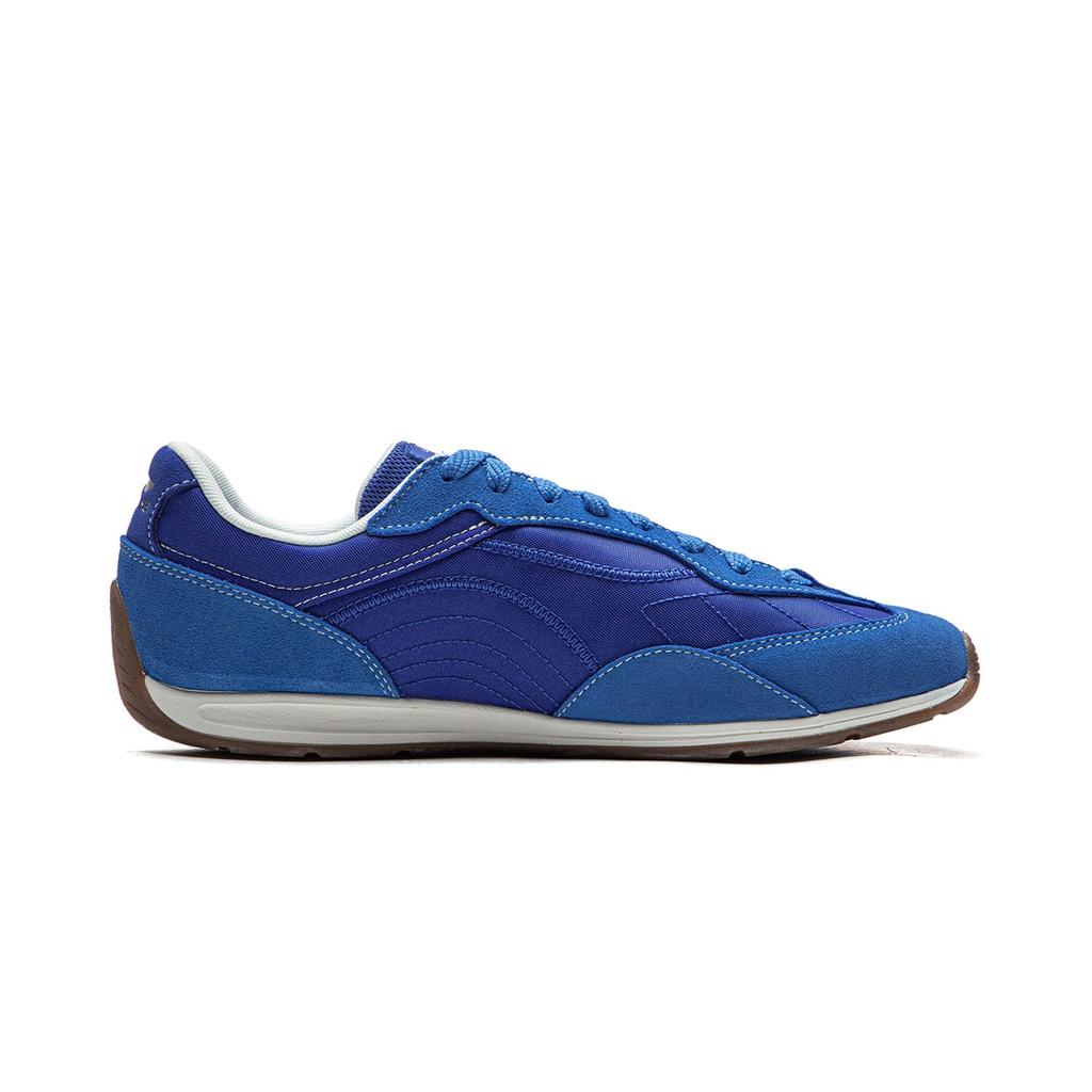 Li Ning Film Boxing Slip Resistant, Abrasion Resistant, Lightweight Low top Casual Shoes Men's Blue AGLW057-3