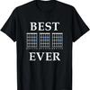 Mens Funny Father's Day Birthday Gift Best DAD Ever Guitar Player T-Shirt