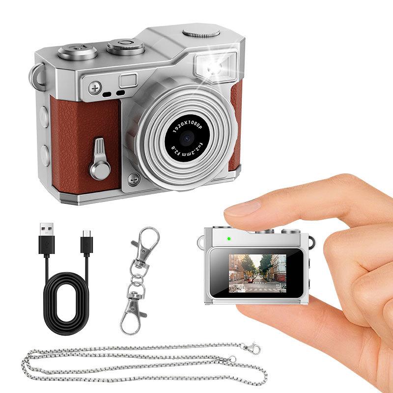 Capture Moments HD: Portable Mini Camera with Beauty Filters, Flash, and Playback - Perfect for Kids!