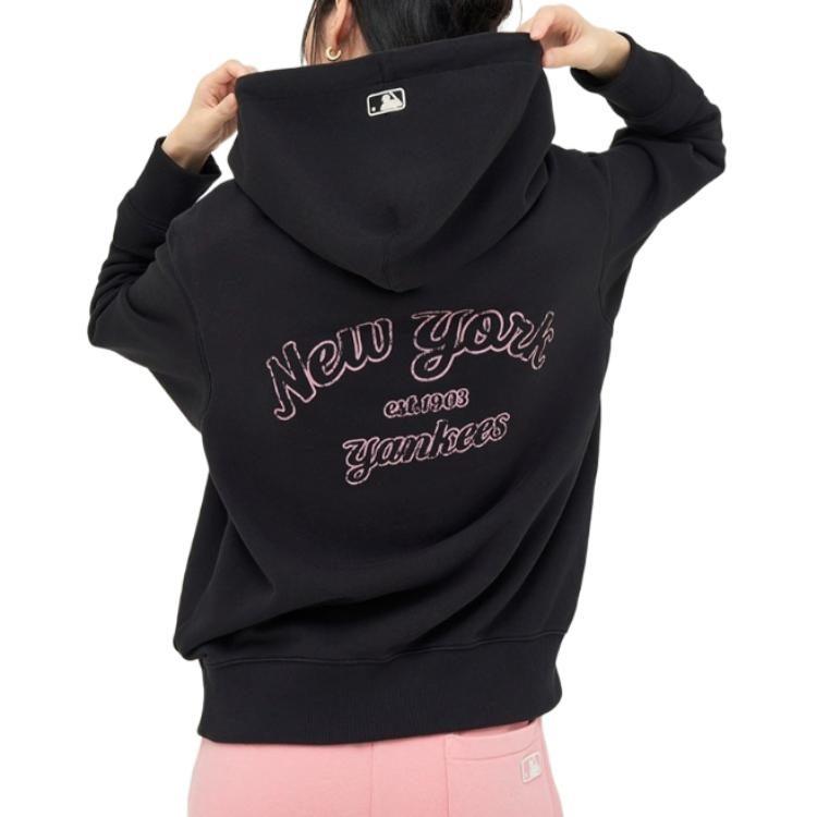 MLB New York Yankees Sweatshirt Unisex Black 3AHDN1044-50BKS