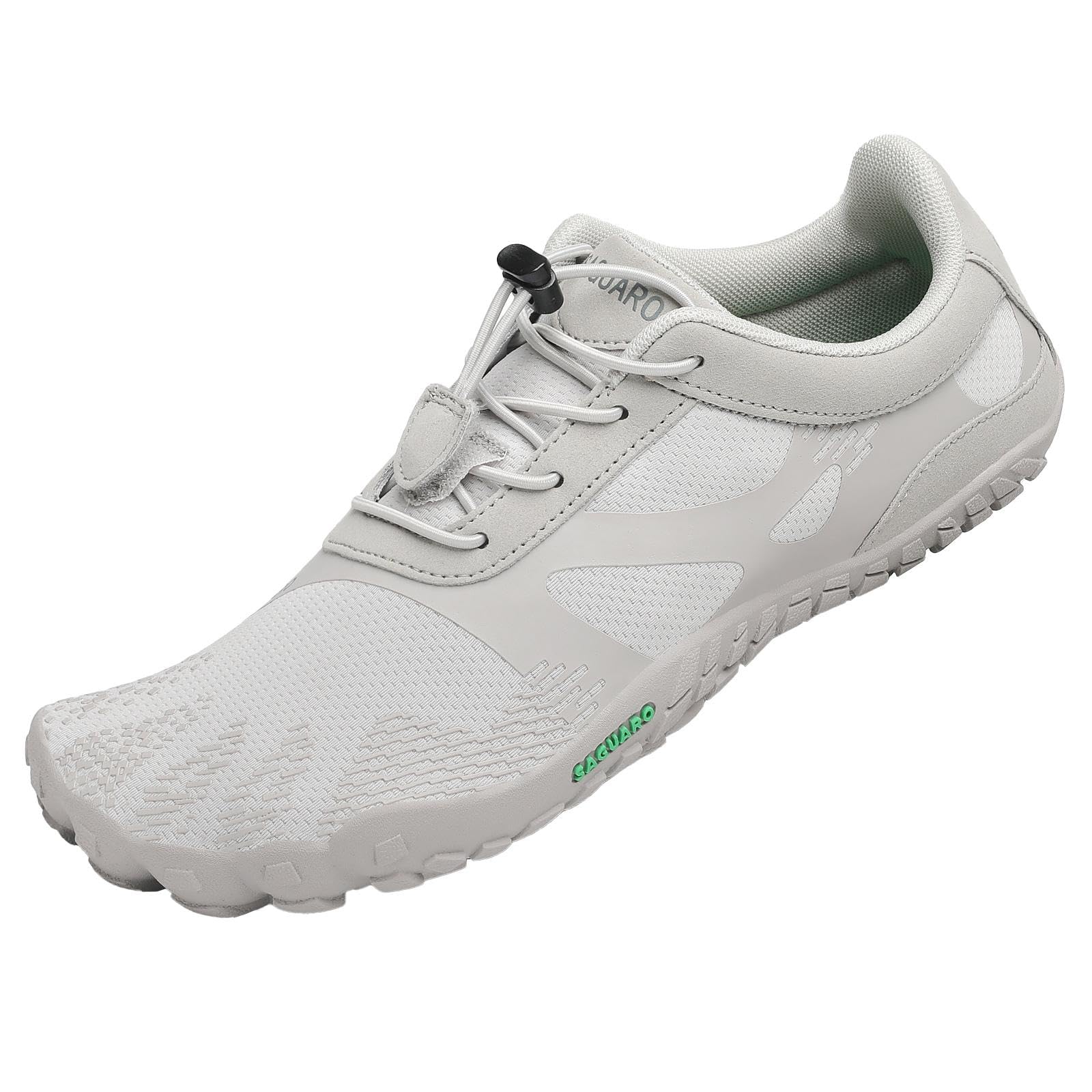 

SAGUARO Barefoot Running Portable Fitness Size Gray Shoes, Shoes, Flexible, Ultra-Lightweight, Breathable, 26.5 cm,