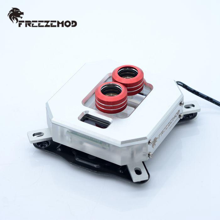 FREEZEMOD UPR-2020I CPU Water Block with LCD Temp Display for Intel