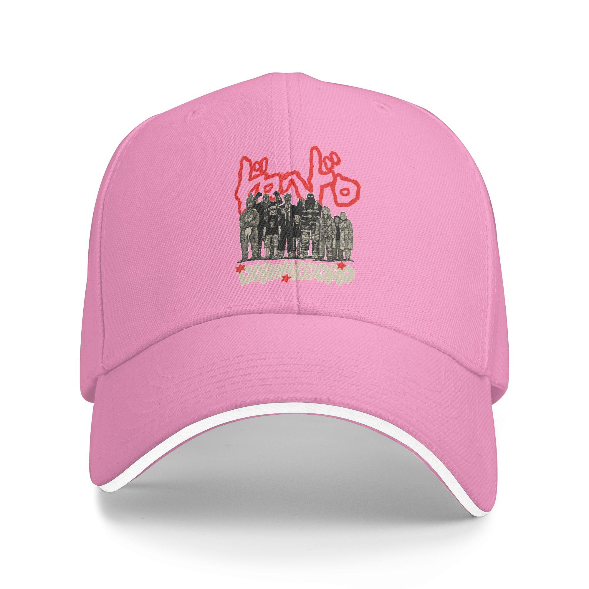

Dorohedoro Group Portrait with Kanji Logo Manga Baseball Cap Outdoor Sport Sun Trucker Hat Women Casual Design Baseball Caps One Size розовый