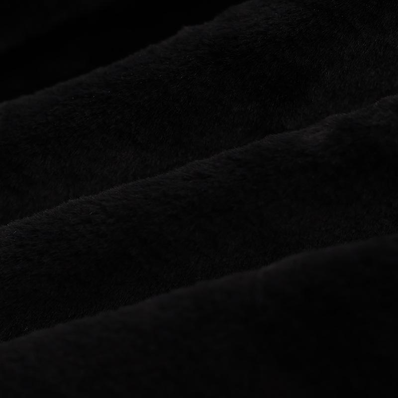 Grandma's Winter Plush Fur Collar Coat - Warmth for Middle-Aged and Elderly Women