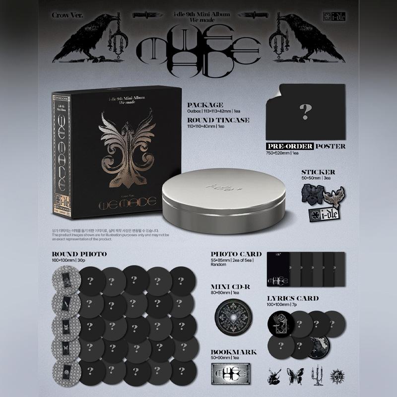 [PRE COMANDĂ] i-dle – Mini Albumul 9 We made (Versiunea Corbului)