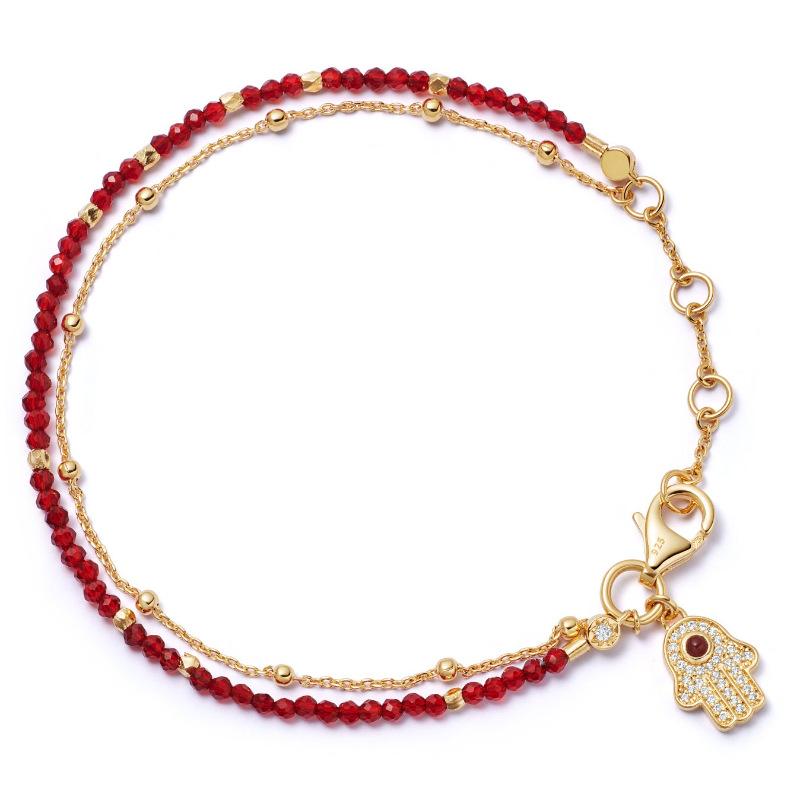 

Personalized Pearl Bracelet, Moon Leaf Pendant, Colored Bead Necklace, Collarbone Chain, Electroplated Gold Color Retention
