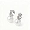 Xiaoxiangfeng Earrings Women'S Summer 20 Tide Pearl Sterling Silver Stud Earrings Temperament Earrings Ear Buckles Advanced Sense