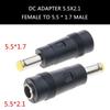 Essential Laptops Power Supply Adapter Tip Portable DC5521 To DC5517 Connector Adapter Converter for Notebook Computer