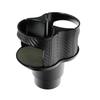 Tsuchiya Yac Car Drink Double Holder, Drink-In, Compact, Black, PF-316