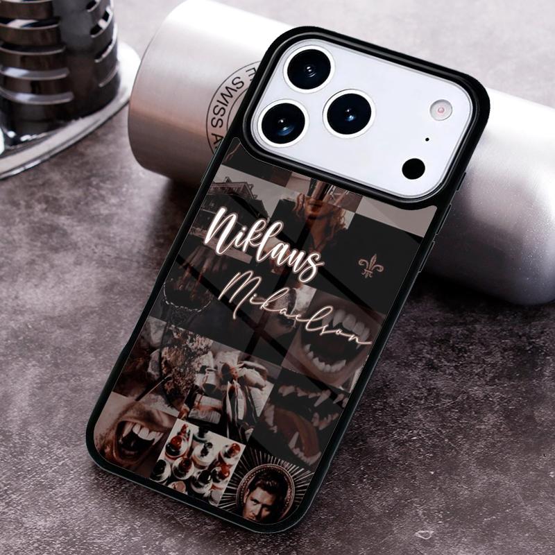 Custodia per Telefono Klaus Mikaelson The Vampire Diaries per iPhone 17 16 15 Pro Max Air 14 13 12 11 Plus Cover Antiurto
