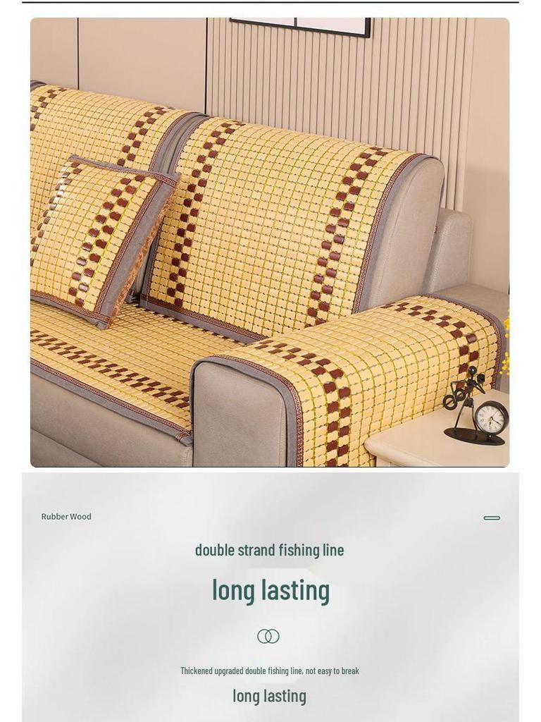 Non-slip Summer Cooling Mat for Sofa, Bed, or Dorm