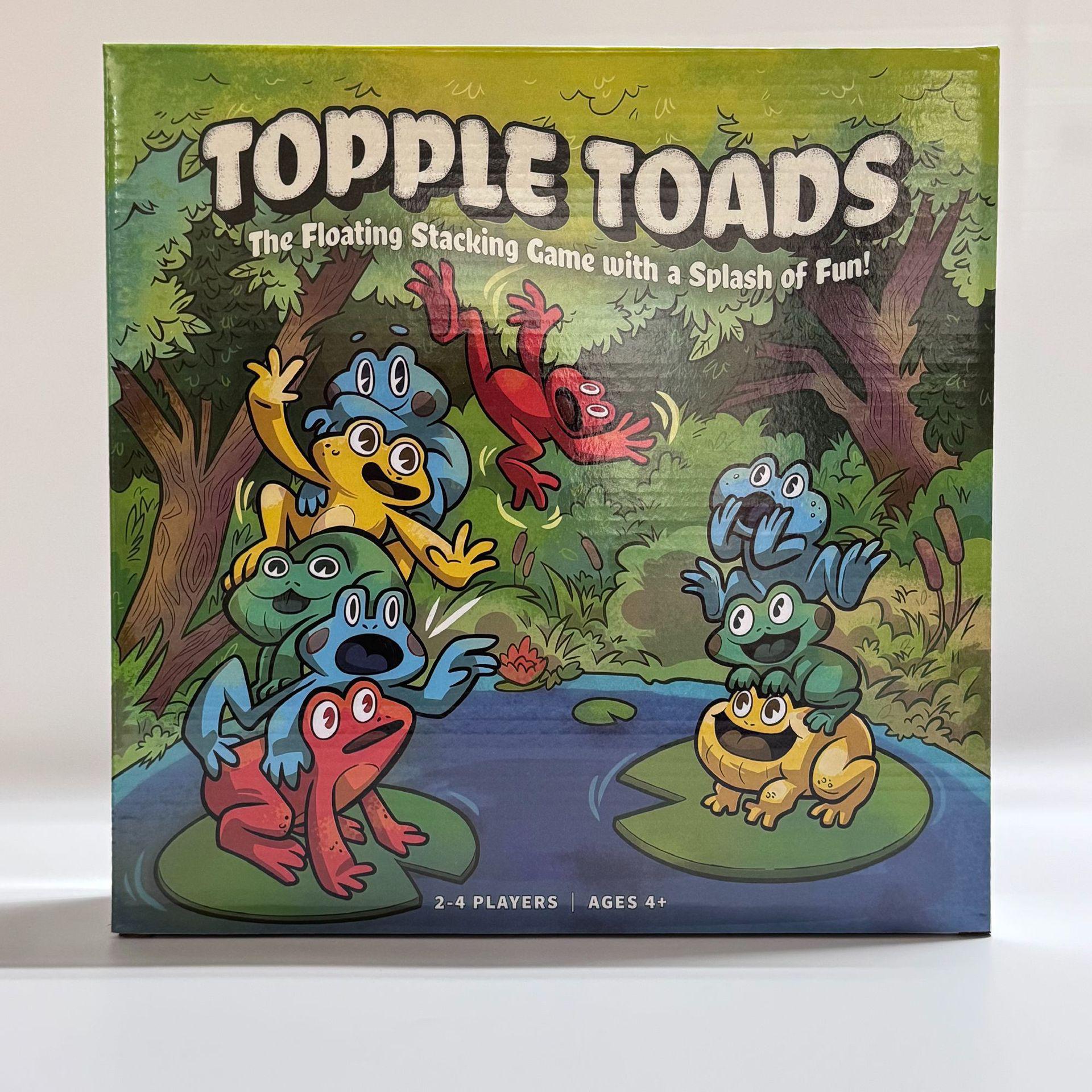 Topple Toads: Interactive Stacking and Balance Board Game for Family Fun Other