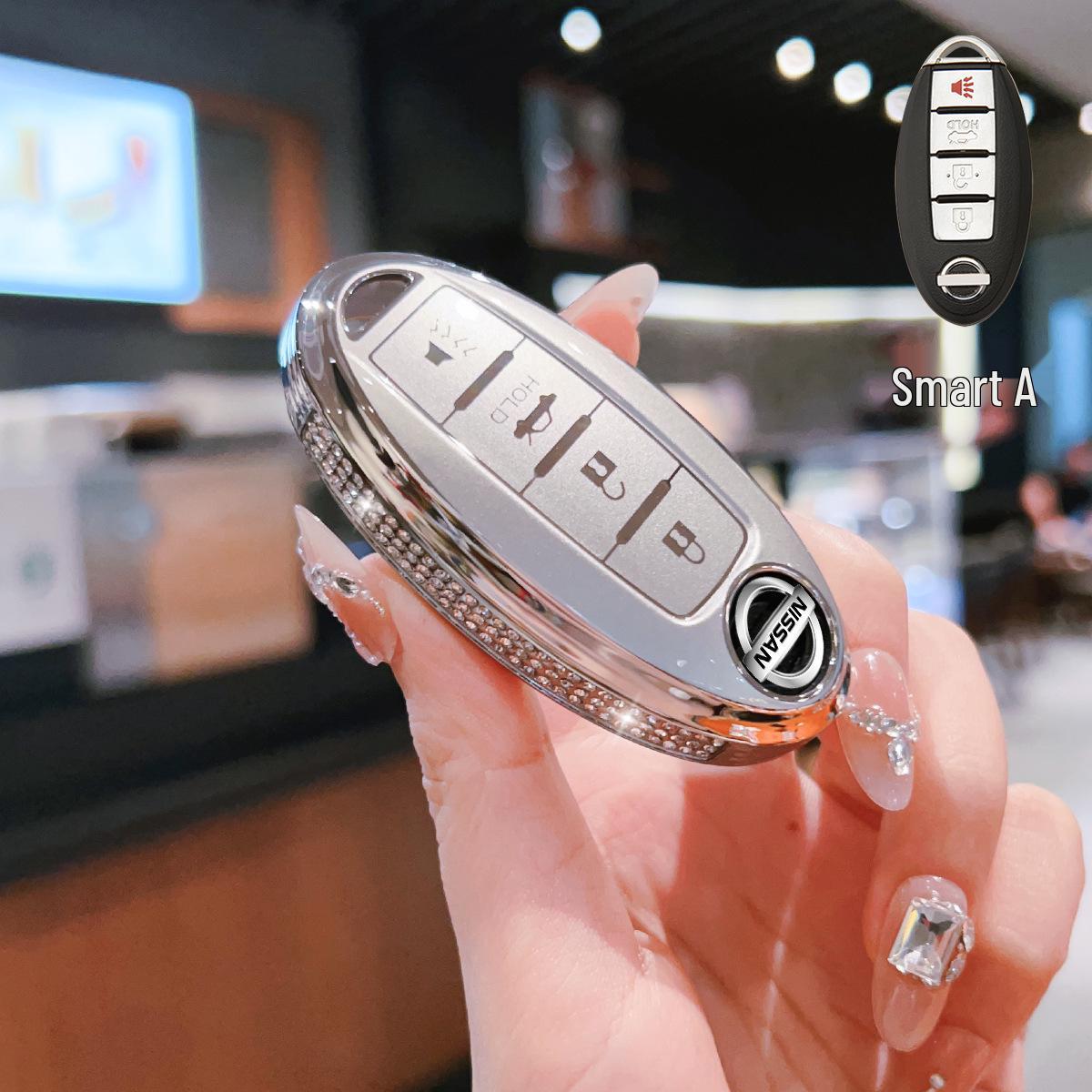 Nissan Key Cover for Sylphy, Qashqai, Teana, X-Trail, Tiida, and Loulan (14th Gen)