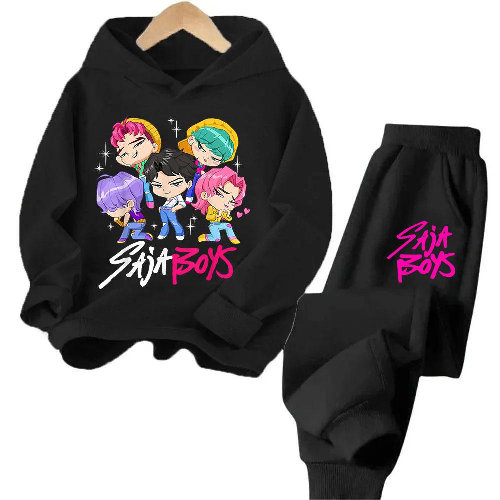 Mädchen Hoodies Hosen 2-teilige Sets Kinder Sweatshirt Set