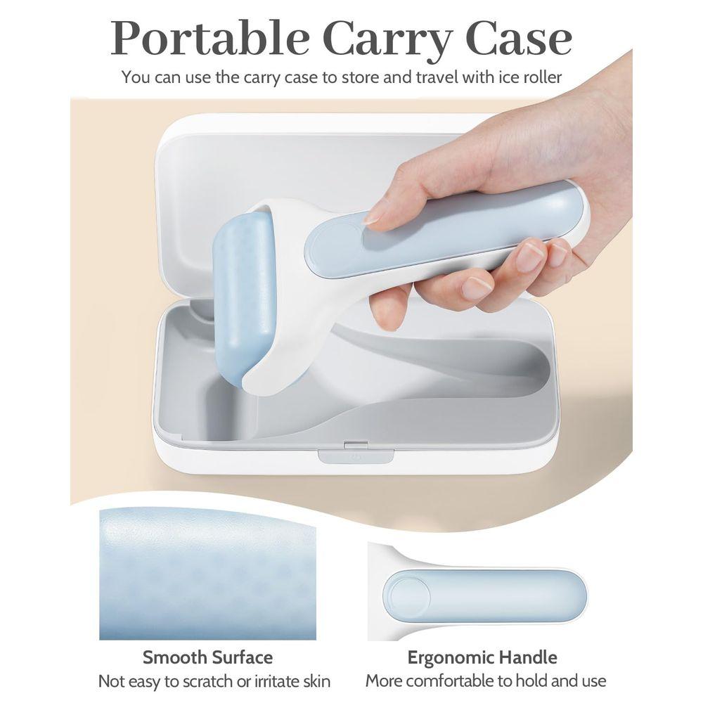 Luxury Facial Roller Set for Acupressure, Lymphatic Drainage, and Women's Self-Care