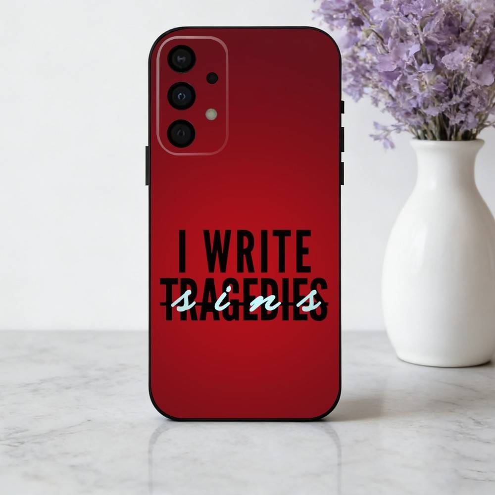 P-Panic A-At-t The D-Disco-o Phone Case For Samsung Galaxy A73,A72,A71,A70,A53,A52,A51,Soft Silicone Black Cover