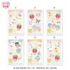 Heart Sanrio Characters Strawberry Newspaper LOVELETS Strawberry Flavor Refreshing CandyToy [Box Set of 12]