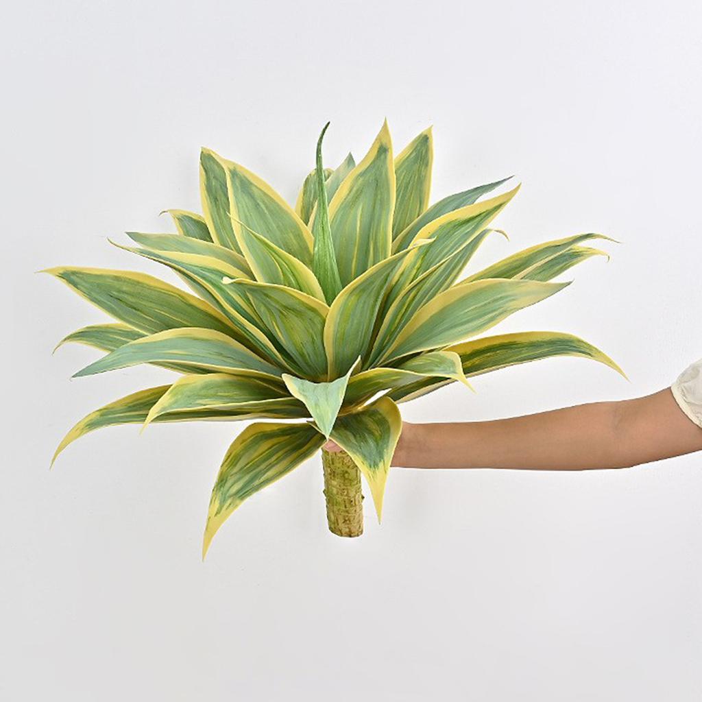 Artificial Leaf Plant Lifelike Easy To Clean Durable Fake Plant Photographic Prop for Indoor