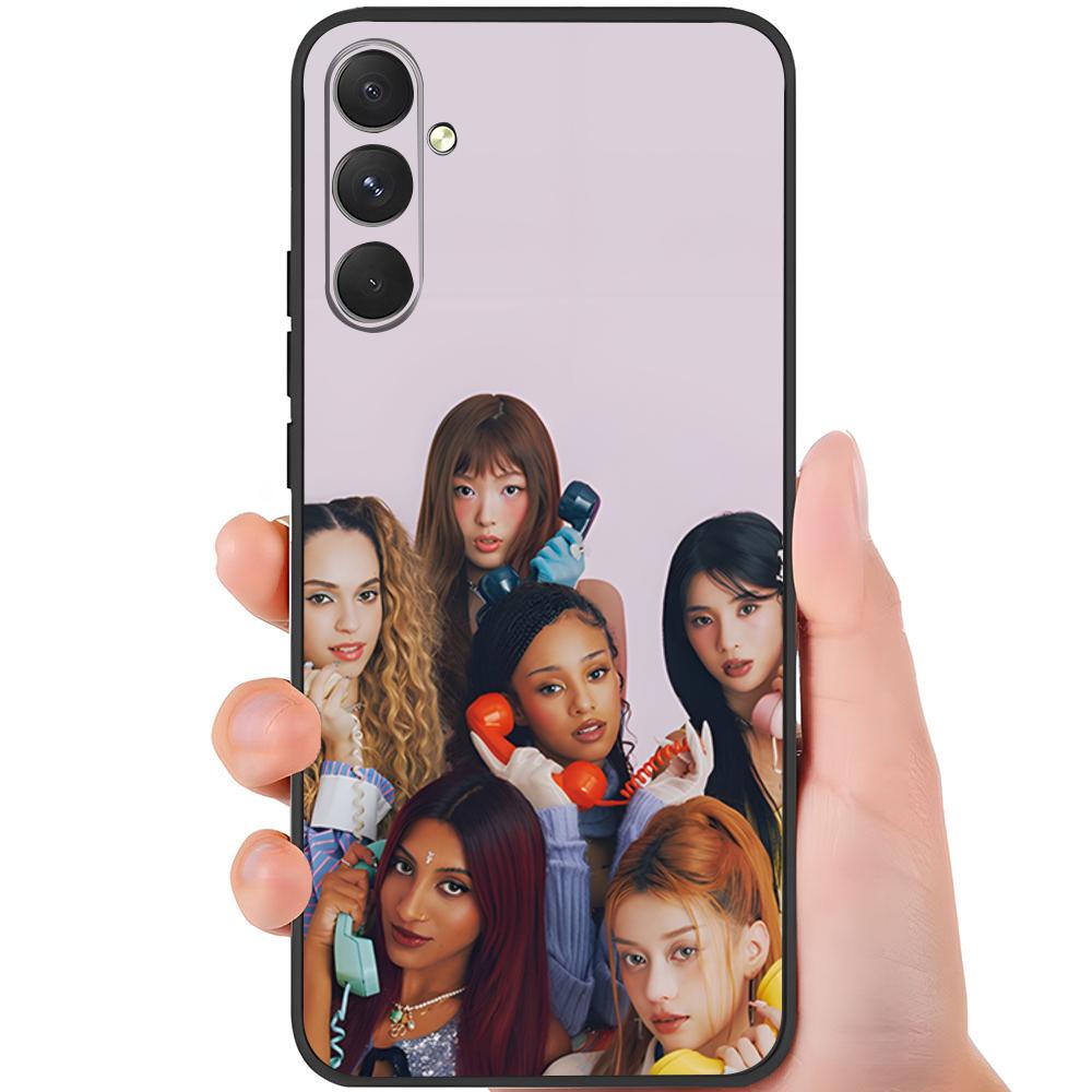 Hot Music KATSEYE Phone Case For Samsung A25 A13 A33 5G A54 A36 A35 A56 A52 A14 Shockproof Soft Cover