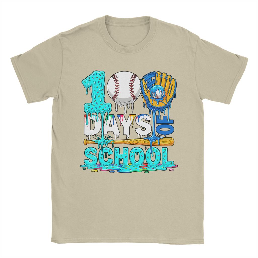Happy 100 Days of School Smarter 67 Teacher TShirt Unisex Humorous Cotton Tee Shirt O Neck Short Sleeve T Shirt Gift Idea Clothes
