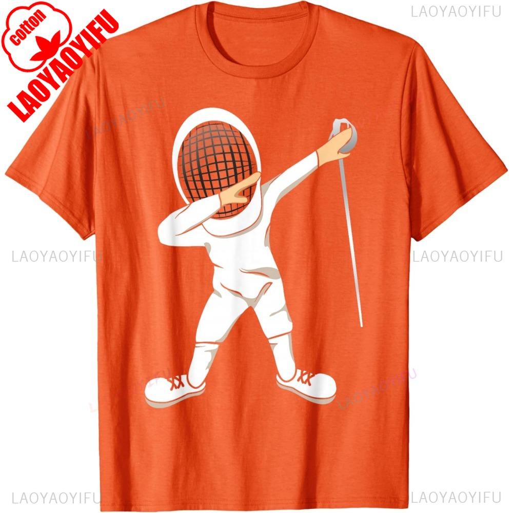 Funny Dabbing Fencing Sports Tshirt For Unisex And Unisex Tshirt