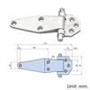 Cold Storage Door Lock Hinge for Freezer, Stainless Steel Accessory Roaster