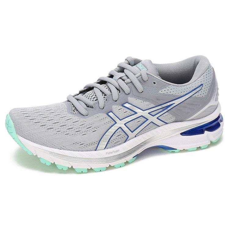 Asics GT-2000 9 Lightweight Breathable Low-Top Running Shoes Women sneaker Smoke-Gray 1012A859-023