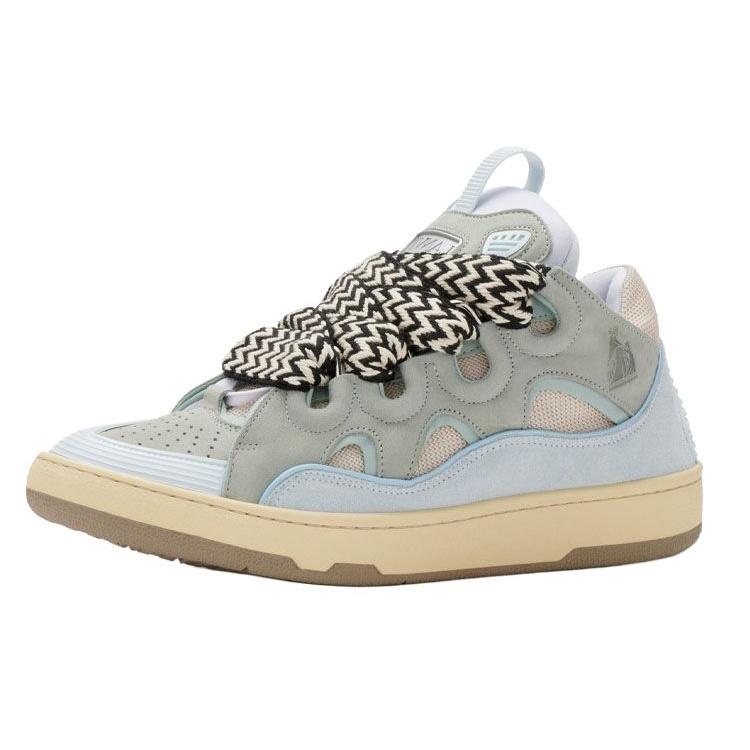 Lanvin Leather Curb Sneakers Unisex FW-SKDK02-DRAG-A2121