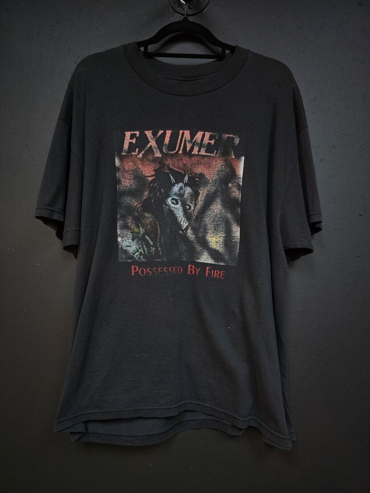 Exumer Band Possessed By Fire Cotton Unisex T-Shirt S To 5XL MI406 3XL