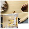 40cm Yellow Oak Imitation Wood Grain Decorative Self-adhesive Removable Wall Stickers Peel and Stick Waterproof Wallpaper