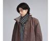 Unisex Autumn Retro Waterproof Stand-Up Collar Sporty Jacket, Solid Color, Loose Fit.