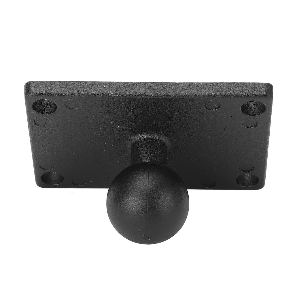 1 Inch Ball Mount Wide Application Aluminum Alloy AMPS  Plate Anti Slip Easy Install with AMPS Hole for RAM Mounts B Size