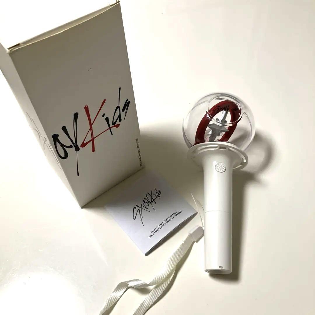 

[USED] Stray Kids Penlight White/Red