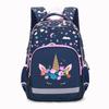 Unicorn Canvas Backpack for Kids Girls Cute School Bag