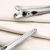 3/6/12Pcs Stainless Steel Clips, Multi-Purpose Food Storage Bag Clips, Reusable Kitchen Alligator Clip Office Binding
