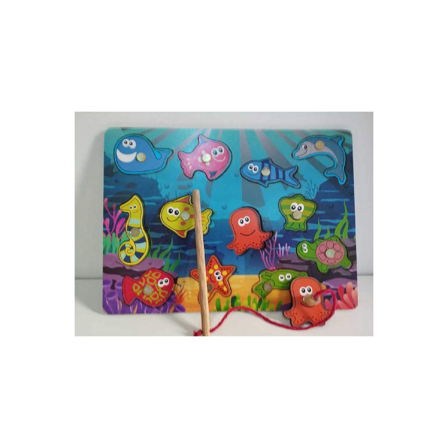 

Magnet Wooden Fishing Royal