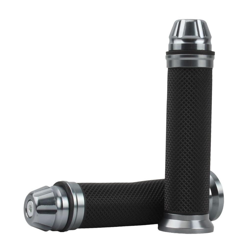 General Motorcycle CNC Aluminum Alloy Throttle Grip Handlebar Cover 22mm 25mm Anti-Slip Motorcycle Grips Hand Handlebar Bar Grip