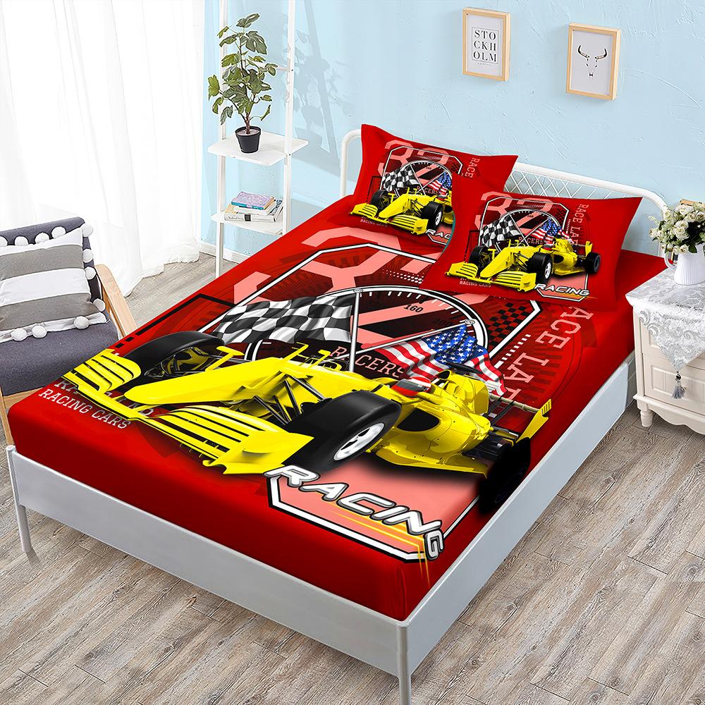 Three-Piece Car Racing Mattress, Mattress Cover, Four-Piece Mattress Protective Cover